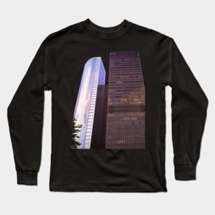 Battery Park Manhattan Skyscrapers NYC Long Sleeve T-Shirt